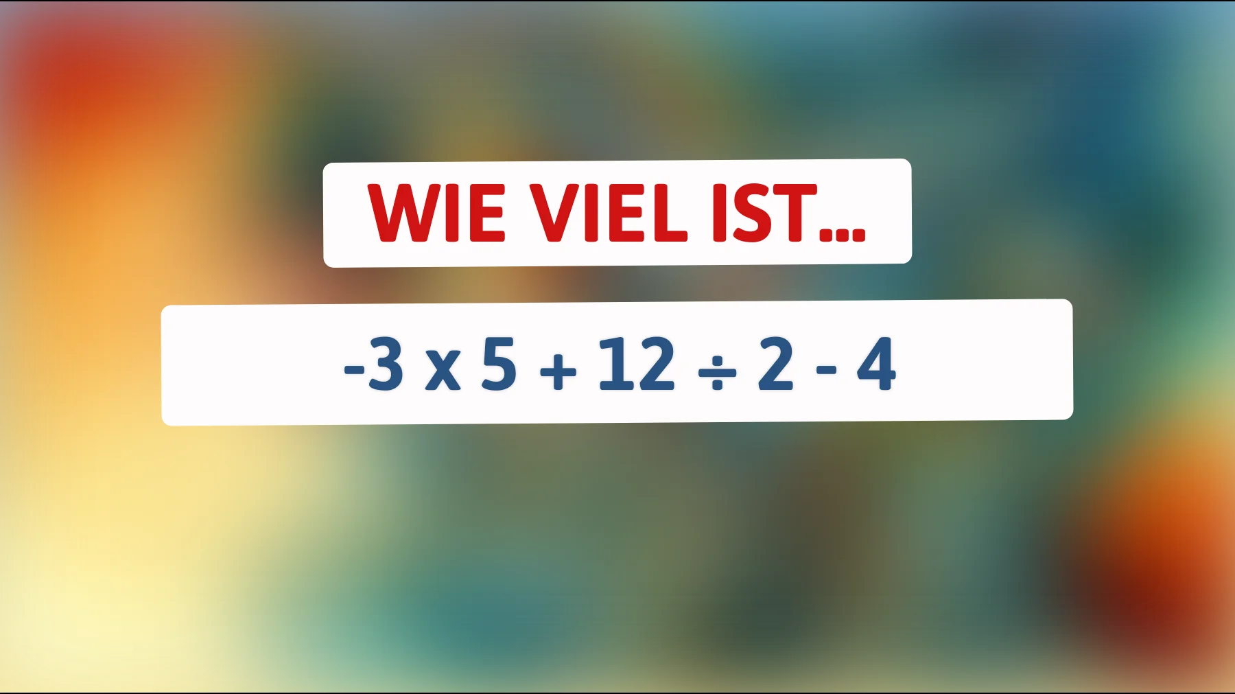 Nur 1 % der Menschen können dieses mathematische Rätsel lösen – gehörst du dazu?"