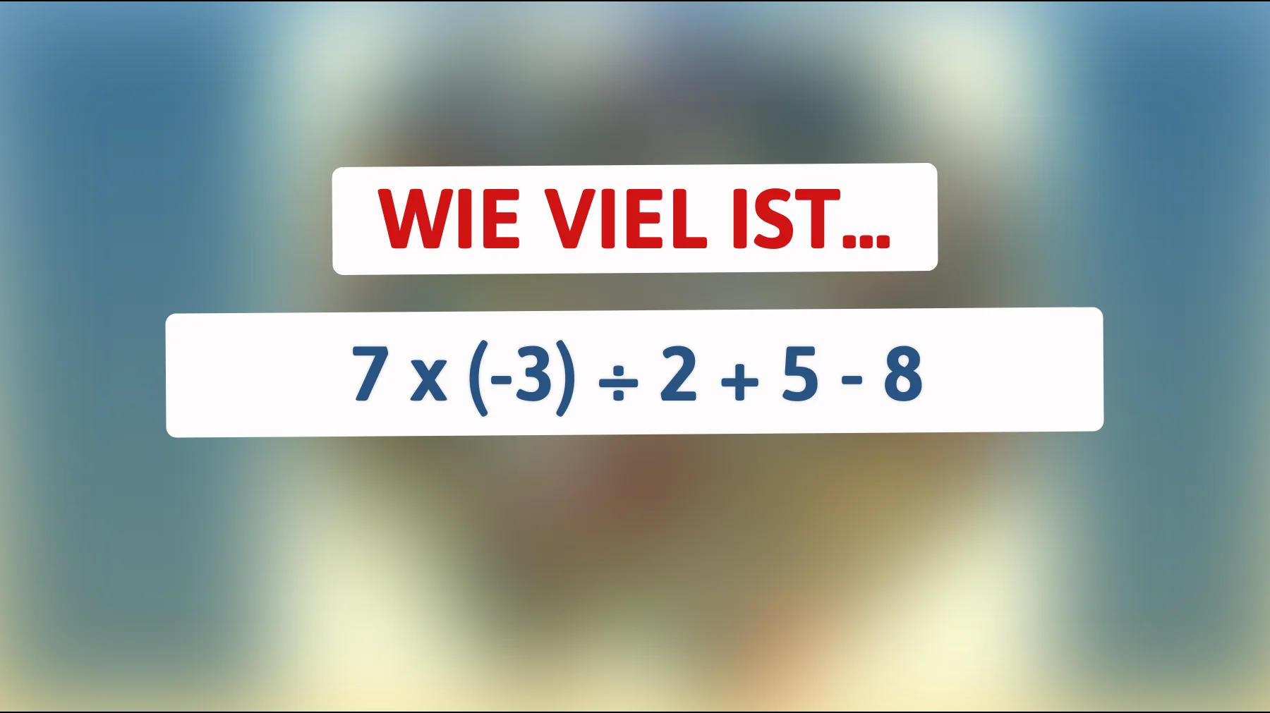 Nur 2% schaffen es: Kannst du die richtige Lösung für diese mathematische Herausforderung finden?"