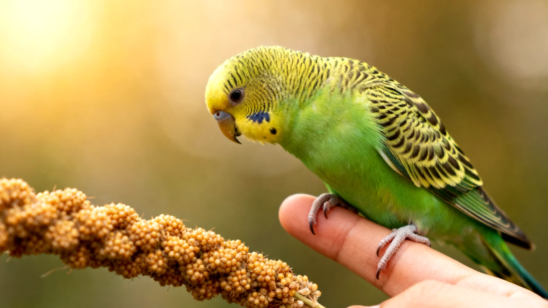 Junge Wellensittiche haben Schwierigkeiten, grundlegende Kommandos zu erlernen und zeigen oft Scheu oder Ablenkbarkeit während früher Trainingsversuche"